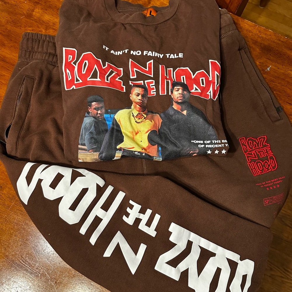 “Boyz N The Hood” Graphic Tee-shirt and Sweatpants Set